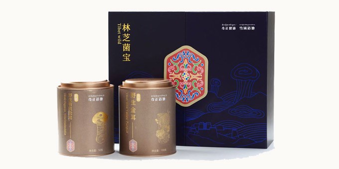 林芝菌寶——有機(jī)松茸、金耳禮盒